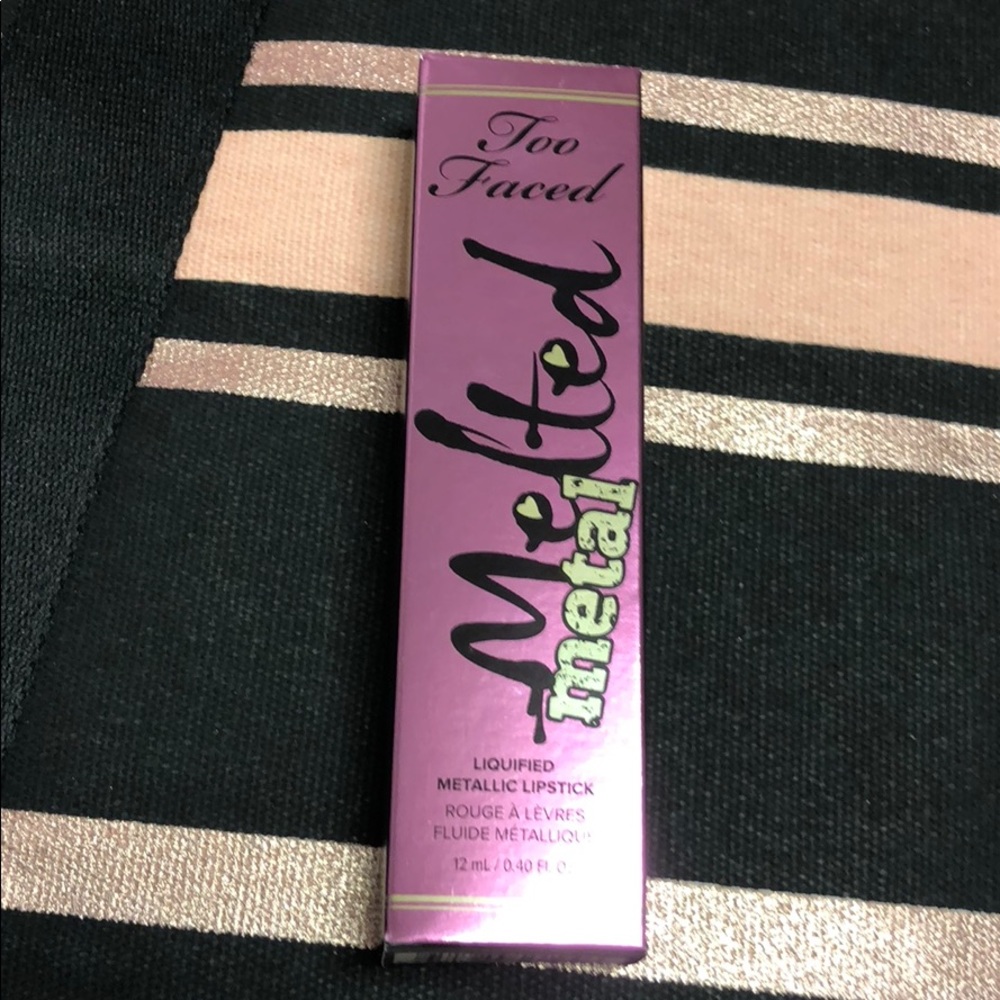 Too Faced Melted Metal liquid lipstick